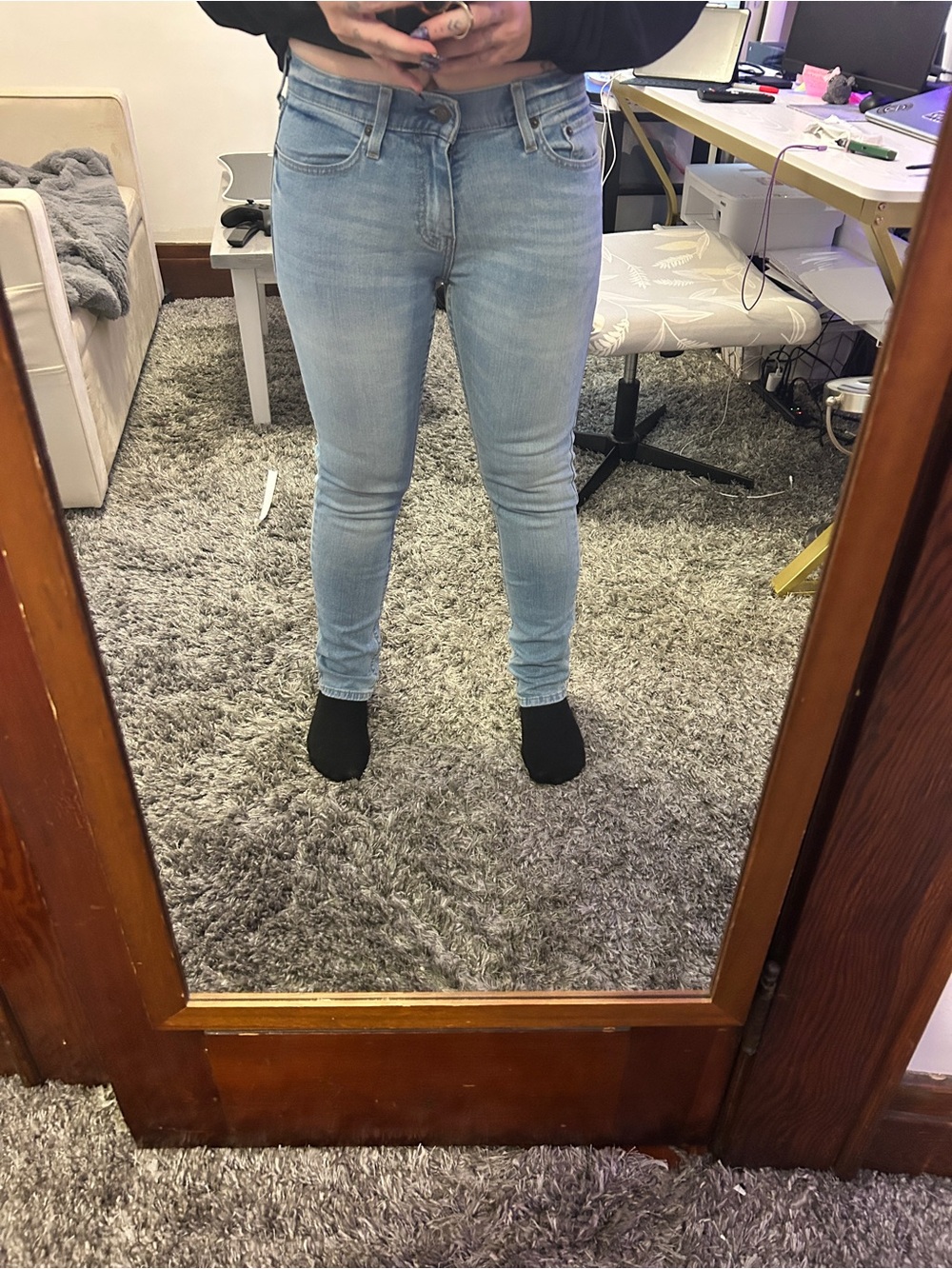 Hollister Light Wash Women's Skinny Jeans - Classic Stretch Fit
